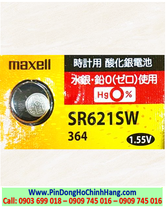 Maxell SR621SW, Maxell 364